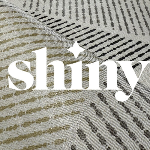 Shiny : Nappe toile cirée texturée paillettes