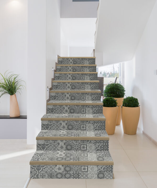 Adhésif épais rénovation escalier